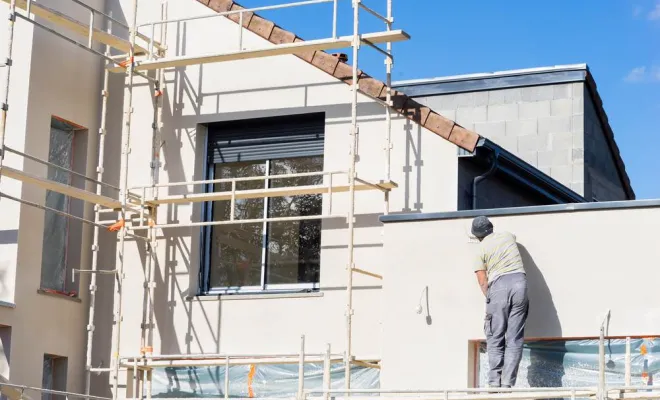 Peinture de façade, Romans-sur-Isère, DAUPHINOISE ISOLATION FACADE